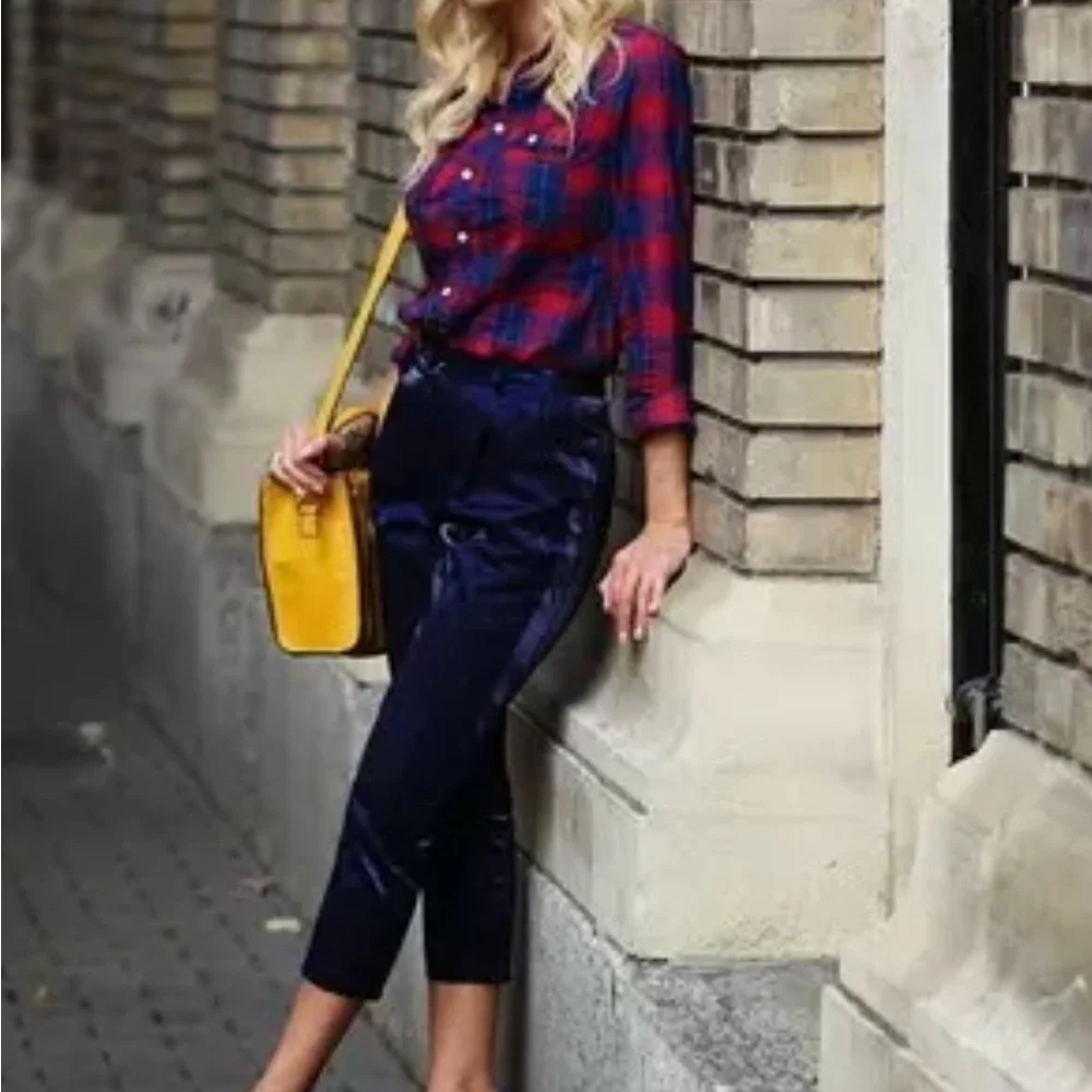 Rails Carmen plaid long sleeve button down - Picture 11 of 11